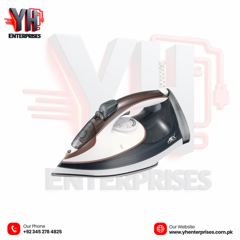 ANEX AG-1030 Steam Iron – Powerful Performance for Perfectly Crisp Clothes Every Day