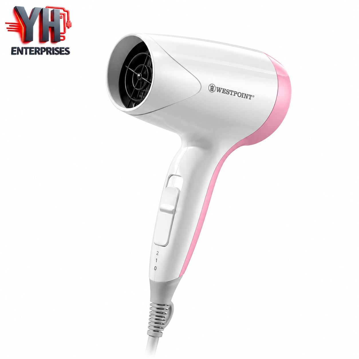 Westpoint Deluxe Hair Dryer WF-6201 1200W Overheat Protection 2 Speed 2 Temperature | YH Enterprises