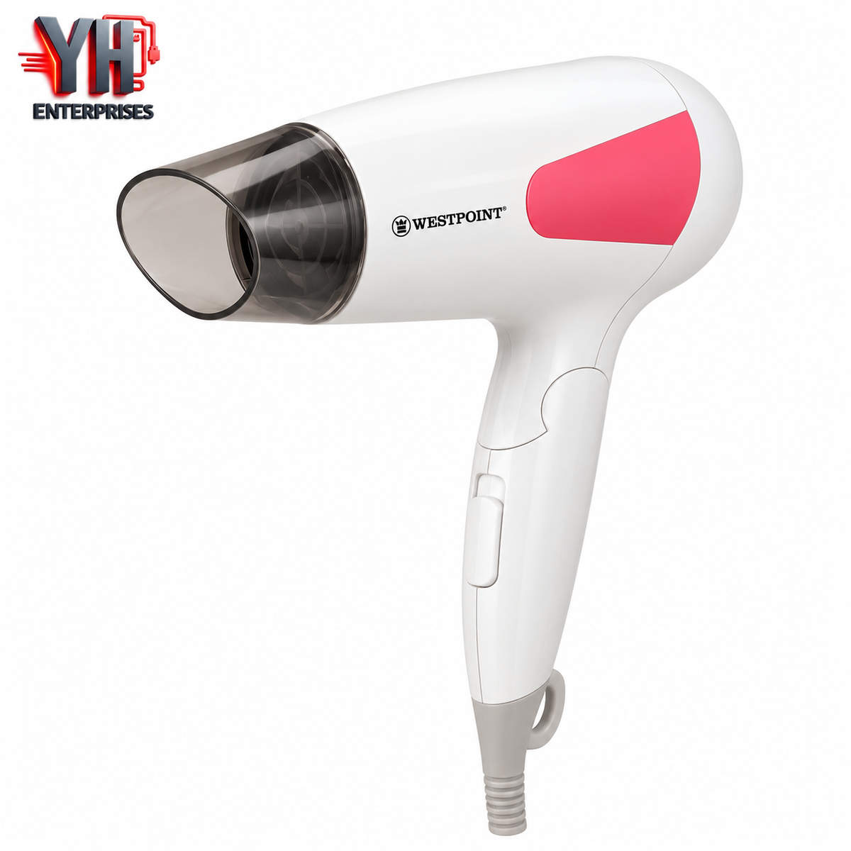 Westpoint Deluxe Hair Dryer WF-6217 1200W Foldable Handle Overheat Protection | YH Enterprises