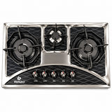 AA Gas Combine Hob Gas Plus LPG with Auto Ignition and 5 Knobs in Pakistan | YH Enterprises