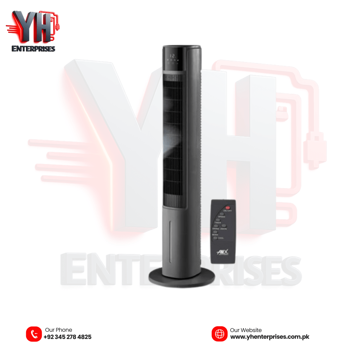 ANEX AG-9087 Air Cooler – Smart Cooling with Remote Convenience! - yhenterprises