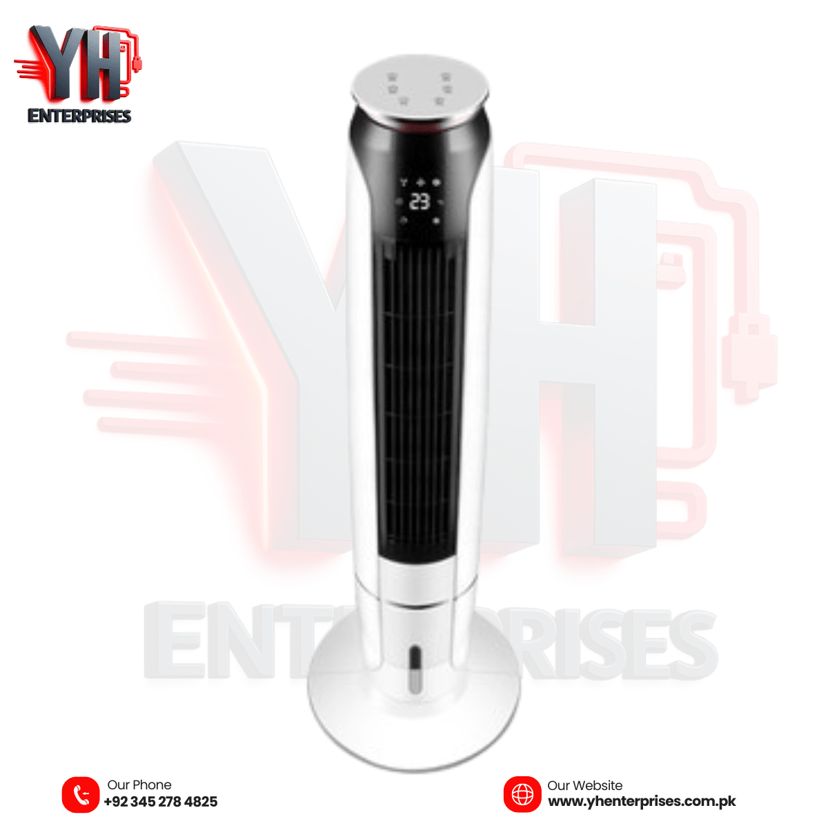 ANEX Deluxe Tower Air Cooler AG-9086 – Smart Cooling with Elegant Design - yhenterprises
