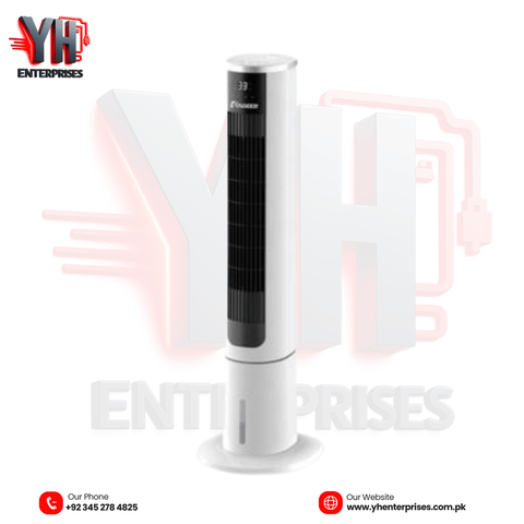 ANEX Deluxe Tower Air Cooler AG-9086 – Smart Cooling with Elegant Design - yhenterprises