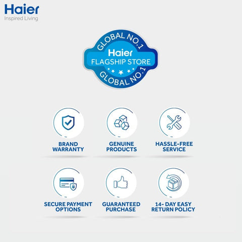Haier Deep Freezer 14.31 Cu Ft/Inverter/Single Door Series/HDF-405I (Inverter+Balanced Cooling+Super Freeze Function+Ref&DF adjustable) Deep Freezer/10 Years Warranty