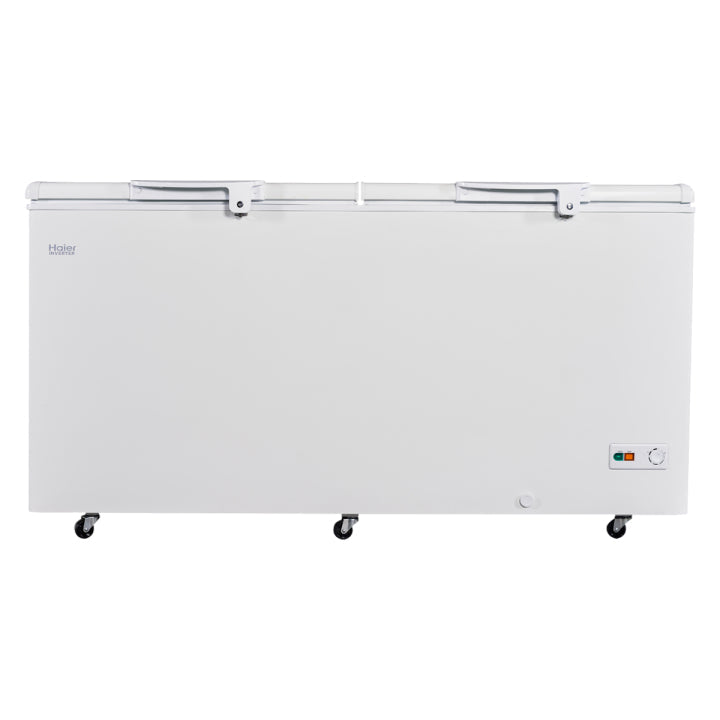 Haier Deep Freezers 19.26 Cu Ft/Inverter/Double Door Series/HDF-545I (Inverter+Balanced Cooling+Super Freeze Function+100% Copper Evaporator) Deep Freezer/10 Years Warranty