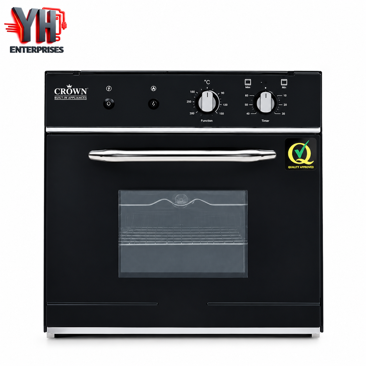 Crown B.OVEN-B 45L Full Gas Oven Baking & Grilling in Pakistan | YH Enterprises