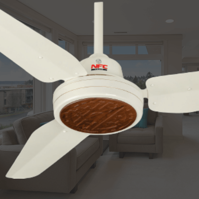 NFC Ceiling Fan Sapphire Model 56 Inch Powerful Motor & Design Silent & Quiet Breeze Brand Warranty