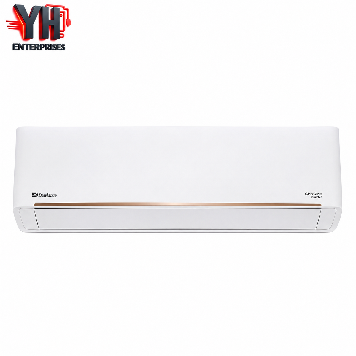 Dawlance Chrome 1.5 Ton Inverter AC 18000 BTU Heat and Cool 4D Airflow Fast Cooling Gold Fin YH Enterprises