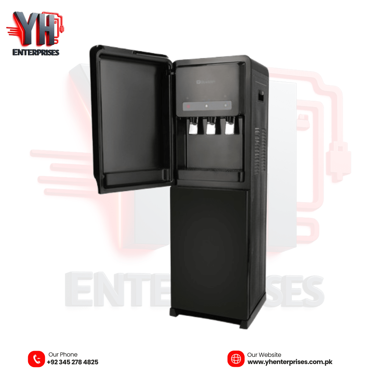 Dawlance DBD-1035 Glass Door Bottom Load Water Dispenser – Smart, Stylish & Convenient - yhenterprises