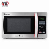 Dawlance DW-136-G 36-Litre Silver Grilling Microwave Oven with 1000W Power, Digital Display, 10 Power Levels, Auto Menus and Child Lock | YH Enterprises