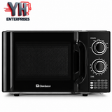 Dawlance DW-MD-4-N Black 20-Litre Solo Heating Microwave Oven with 700W Power, Mechanical Controls, 6 Power Levels and Timer in Pakistan | YH Enterprises