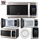 Dawlance DW-132 S Silver 32-Litre Digital Microwave Oven with Express Cooking, Multi-Stage Cooking, Weight and Time Defrost and Auto Cook by Servings | YH Enterprises