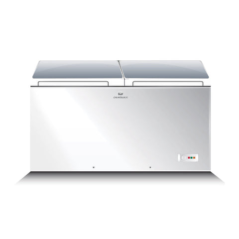 Dawlance Deep Freezer Twin Door Freezer 91998 Signature Inverter 16 CFT White/12 Years Warranty