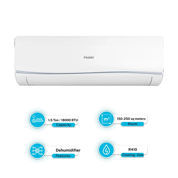 Haier Triple Inverter Series Air Conditioner (HSU-18HFC 10 years Brand Warranty