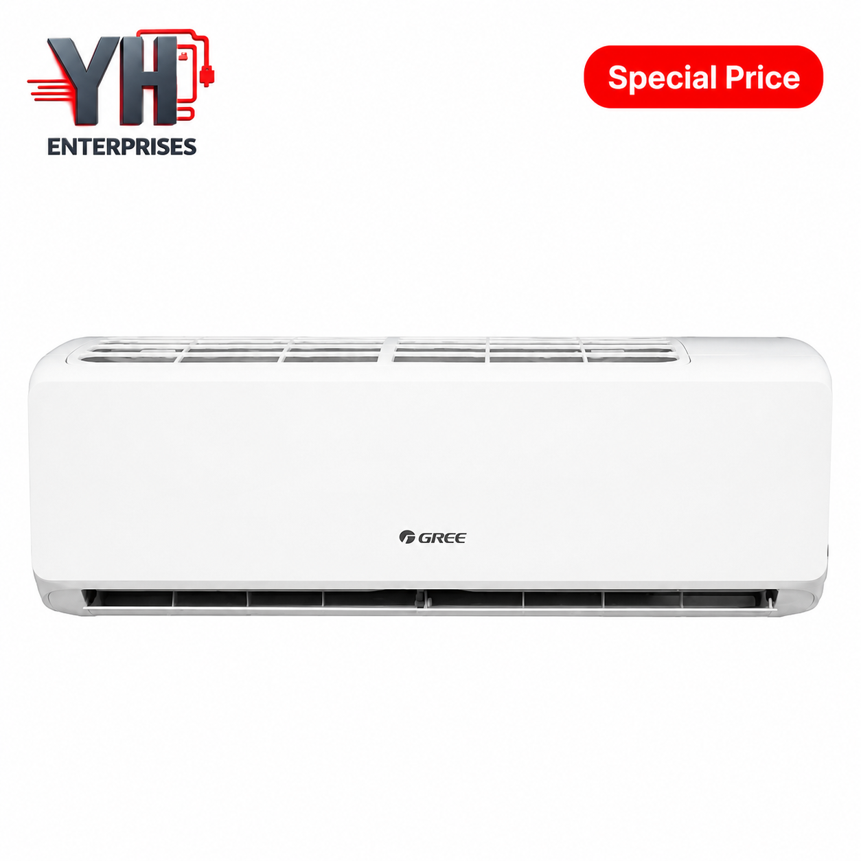 GREE 24CM11 2 Ton Charmo Fixed Speed AC 24000 BTU Tropical Compressor X-Fan Health Filters YH Enterprises