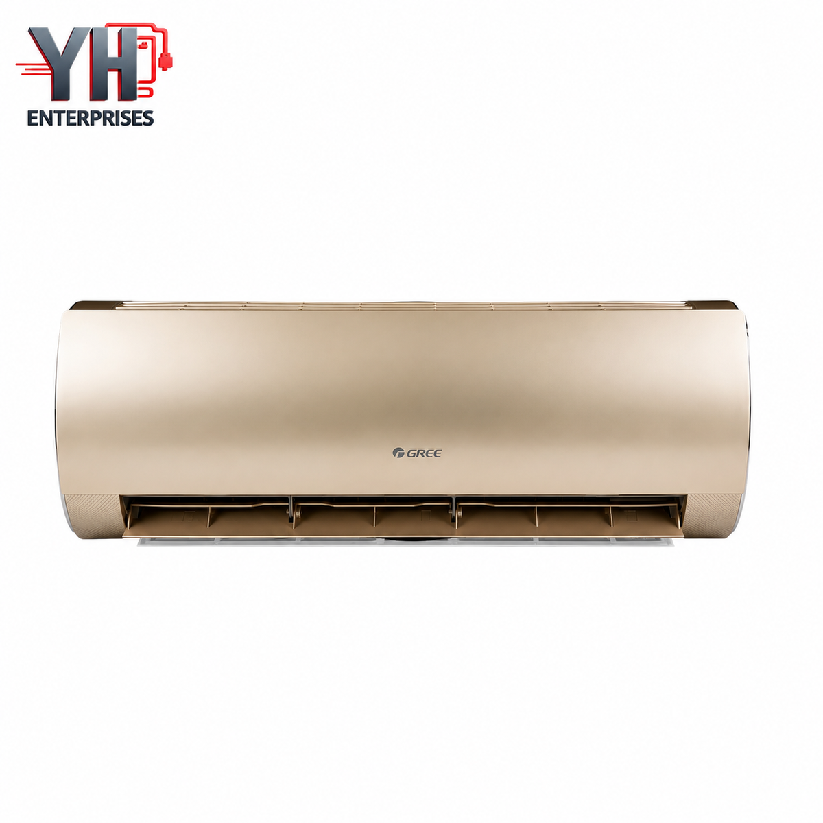 GREE 24FITH1C 2 Ton Fairy Inverter AC Champagne WiFi G10 24000 BTU 150V 4-Way Airflow Heat Cool YH Enterprises