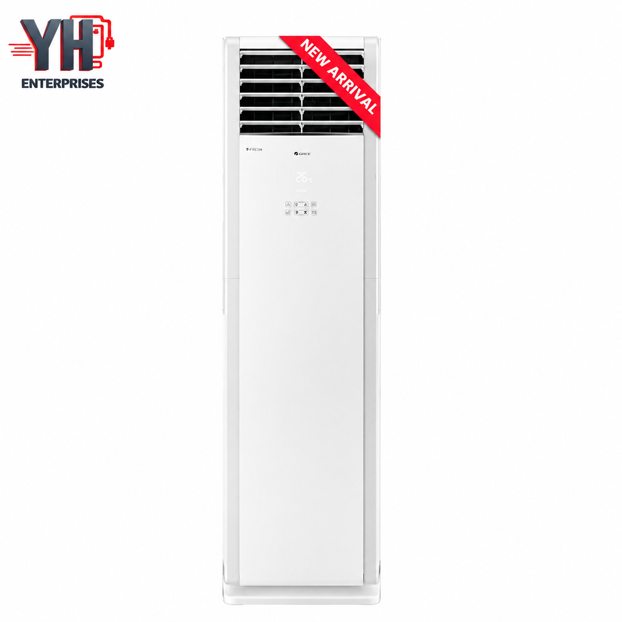 GREE GF-24TF AA+ 2 Ton Floor Standing AC 24000 BTU Cool Only A+++ 3D Airflow YH Enterprises