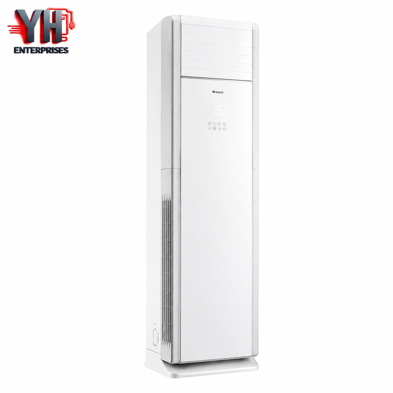 GREE GF-24TFIH 2 Ton T-Fresh Inverter Floor Standing AC 24000 BTU Heat Cool YH Enterprises