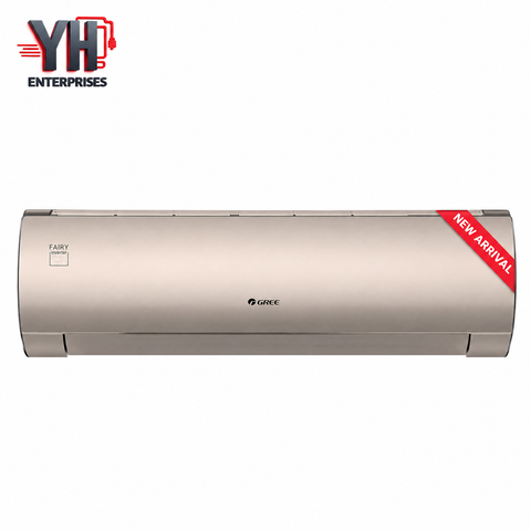 GREE GS-12FITH6 1 Ton Fairy Inverter AC Champagne G10 3D Airflow Heat Cool Cold Plasma YH Enterprises