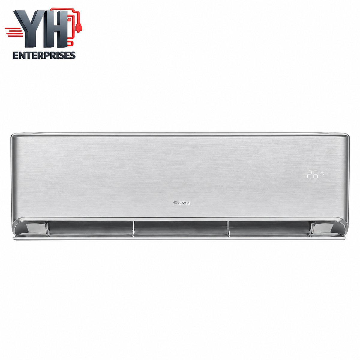 GREE GS18AITH23S-T3 1.5 Ton Airy T3 Inverter AC G Boost WiFi UVC 130-275V 68C 15.5m Airflow YH Enterprises