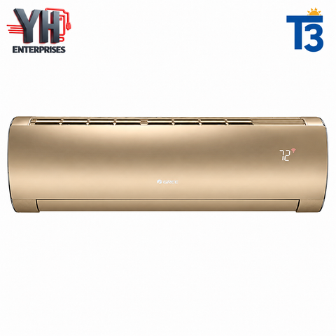 GREE GS18FITH1C 1.5 Ton Fairy Inverter AC Champagne G10 T3 3D Airflow Heat Cool 150V YH Enterprises