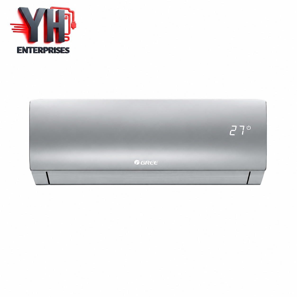 GREE GS18PITH14S 1.5 Ton Turbo Inverter AC White WiFi G10 A+ 150V 3D Airflow Six Filters Heat Cool YH Enterprises