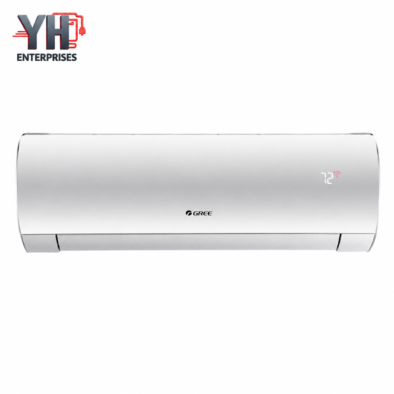 GREE GS24FITH3W 2 Ton Fairy T3 Inverter AC White 24000 BTU G10 150V 3D Airflow Heat Cool Colasma YH Enterprises