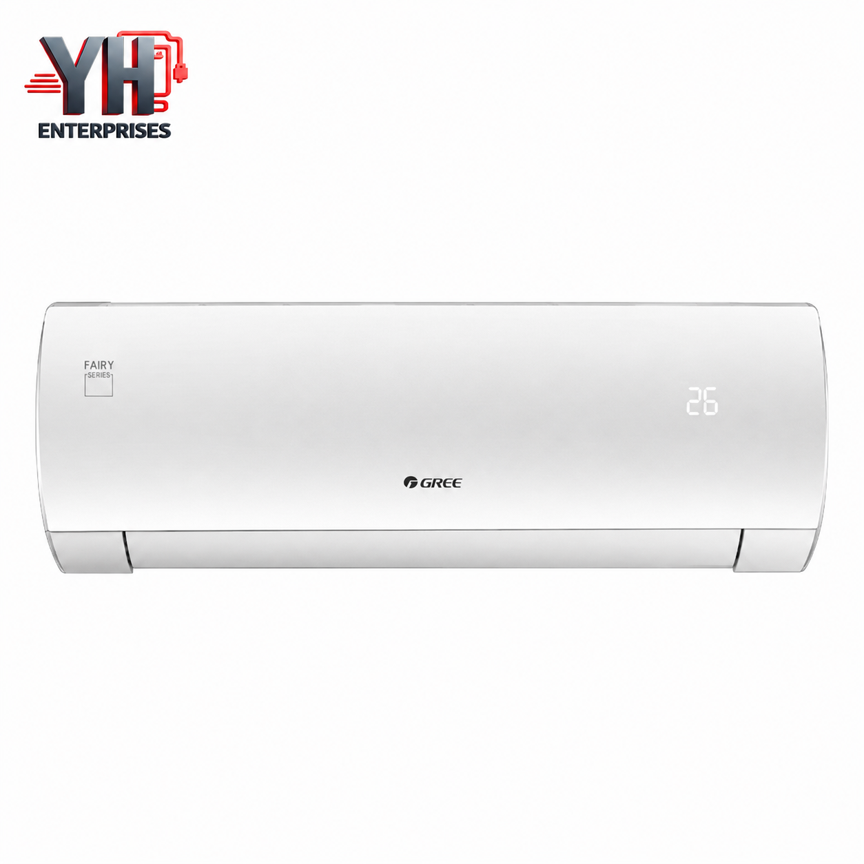 GREE GS24FITH7C 2 Ton Fairy Inverter AC Grey Champagne G10 A+ 150V 3D Airflow Heat Cool Official Warranty YH Enterprises