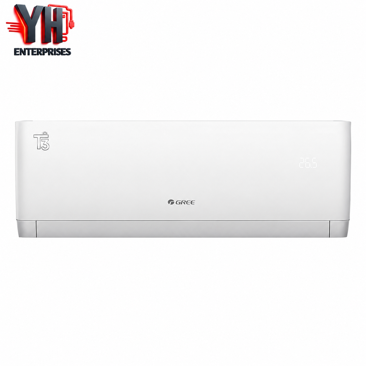 GREE Pular T3 1.5 Ton Inverter AC GS-18PITH21W-T3 18000 BTU G10 Wi-Fi Heat Cool Self Clean YH Enterprises