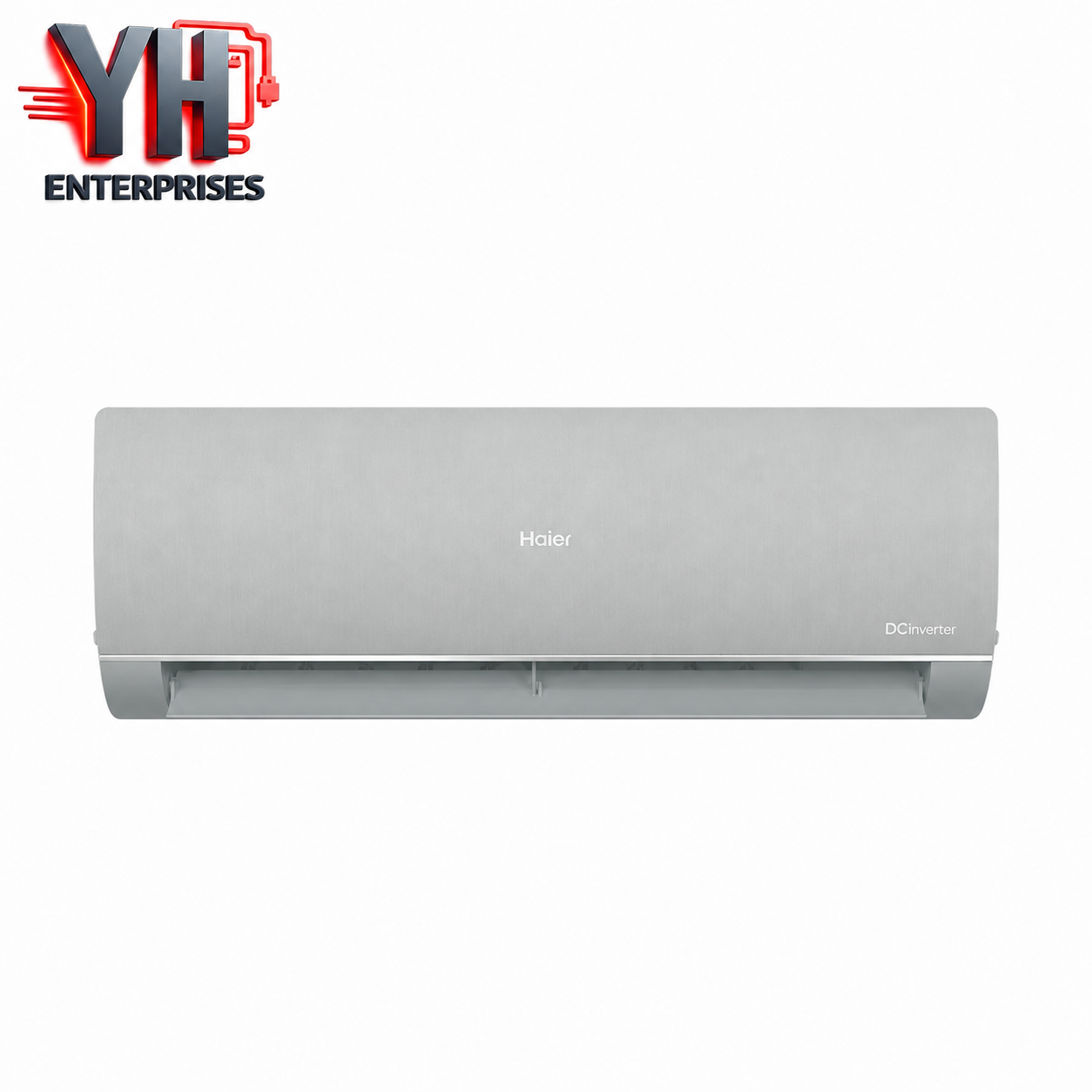 Haier 1 Ton T3 Inverter AC HSU-13HFAB Grey WiFi Heat and Cool YH Enterprises
