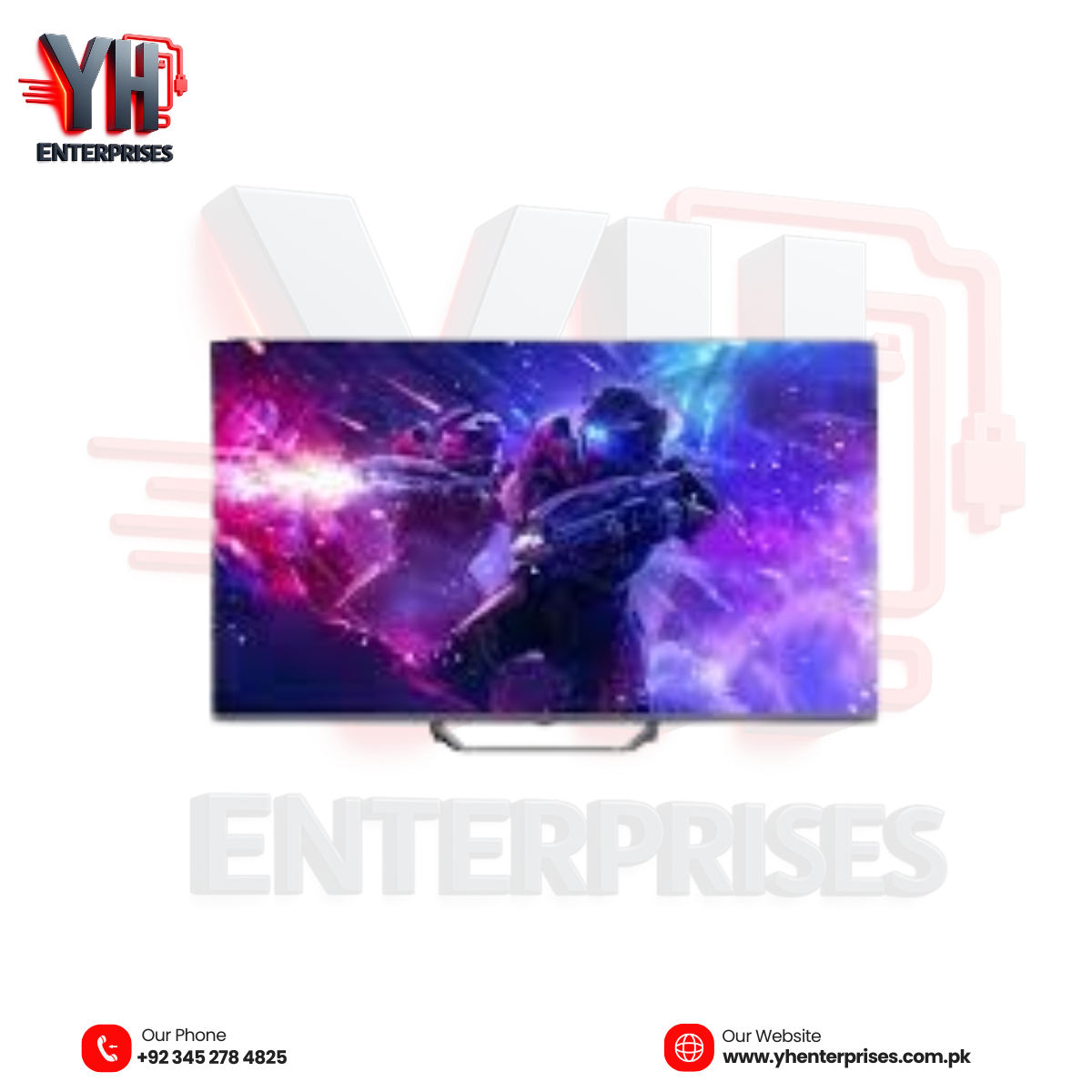 Haier 50" QLED Google TV (H50S80EUX) – Cinematic Smart Entertainment for the Modern Home - yhenterprises