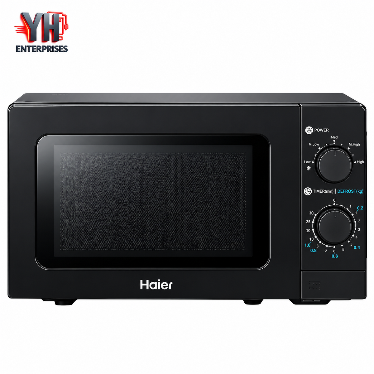 Haier HMN-20MXP6 20L Solo Microwave Oven with 700W Microwave Power, 5 Power Levels, Mechanical Controls and 30-Minute Timer at Best Price in Karachi, Pakistan | YH Enterprises