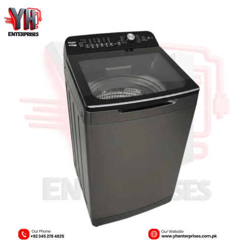 Haier HWM 150B-699S8 15KG Automatic Top Load Inverter Washing Machine – Premium Power for Large Families - yhenterprises