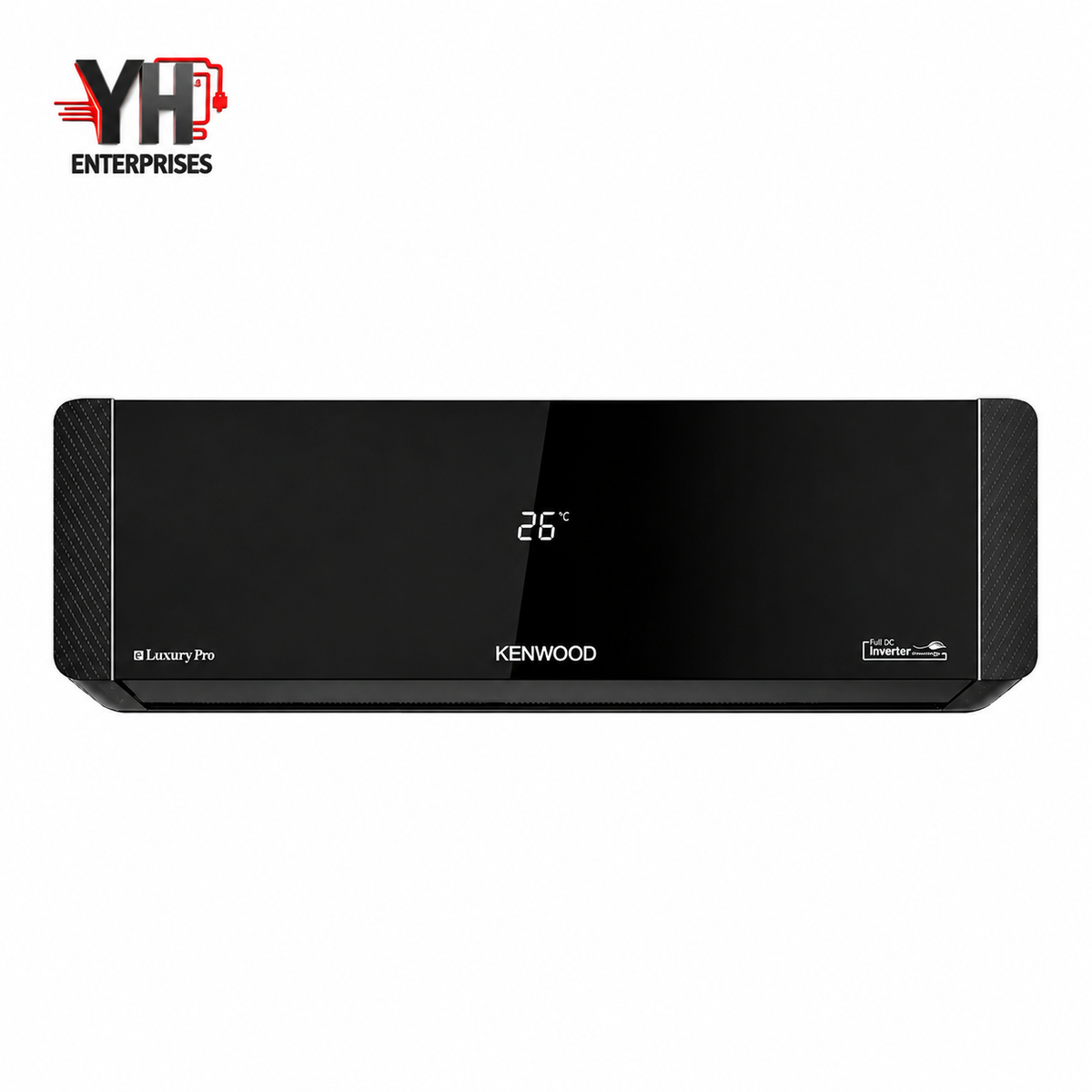 Kenwood KEL-1270S E-Luxury Pro 1 Ton T3 Inverter AC Wi-Fi Voice Control 75% Energy Efficient 3D Airflow Self Clean YH Enterprises