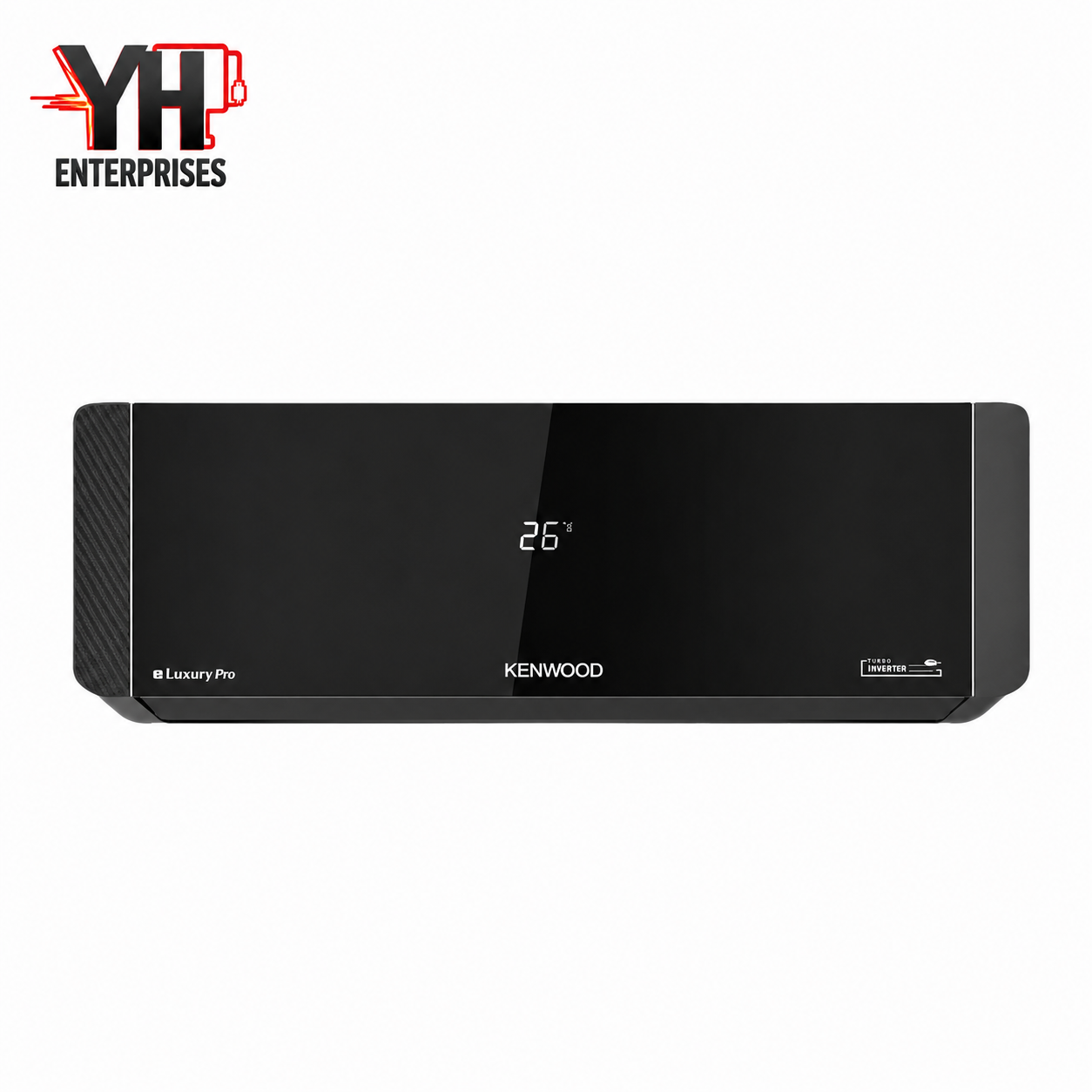 Kenwood KEL-1870 Eluxury Pro T3 1.5 Ton Inverter AC Wi-Fi Voice Control 60°C Cooling 3D Airflow i-Clean Golden Fin YH Enterprises