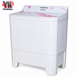 Kenwood KWM-21059 SAG 10Kg Semi Automatic Twin Tub Washing Machine in Rose Pink and Green Flower Designs with Large Pulsator | Best Price in Karachi, Pakistan | YH Enterprises