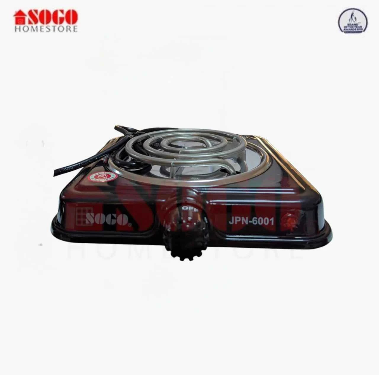 Sogo Single Electric Stove Auto (JPN-6001)