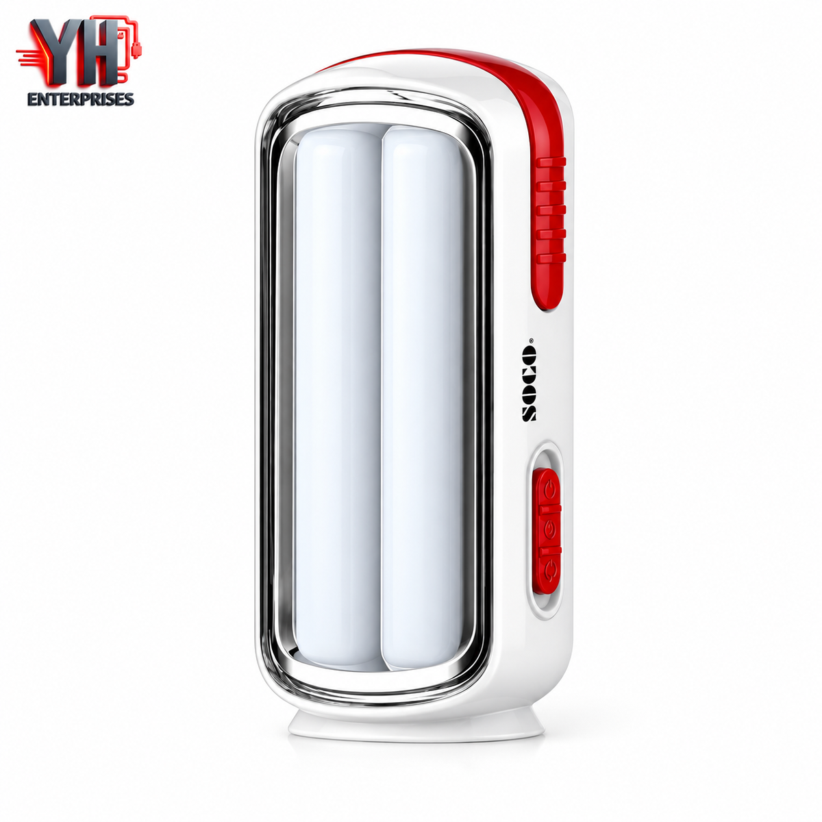 Sogo JPN-378 Rechargeable Emergency LED Light with Two 6W LEDs, 4V 900mAh Battery and AC Cable Charging in Pakistan | YH Enterprises