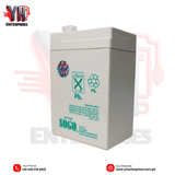 SOGO JPN-750 Rechargeable Dry Battery 6V 4.5Ah Reliable Backup Power for Everyday Devices - yhenterprises