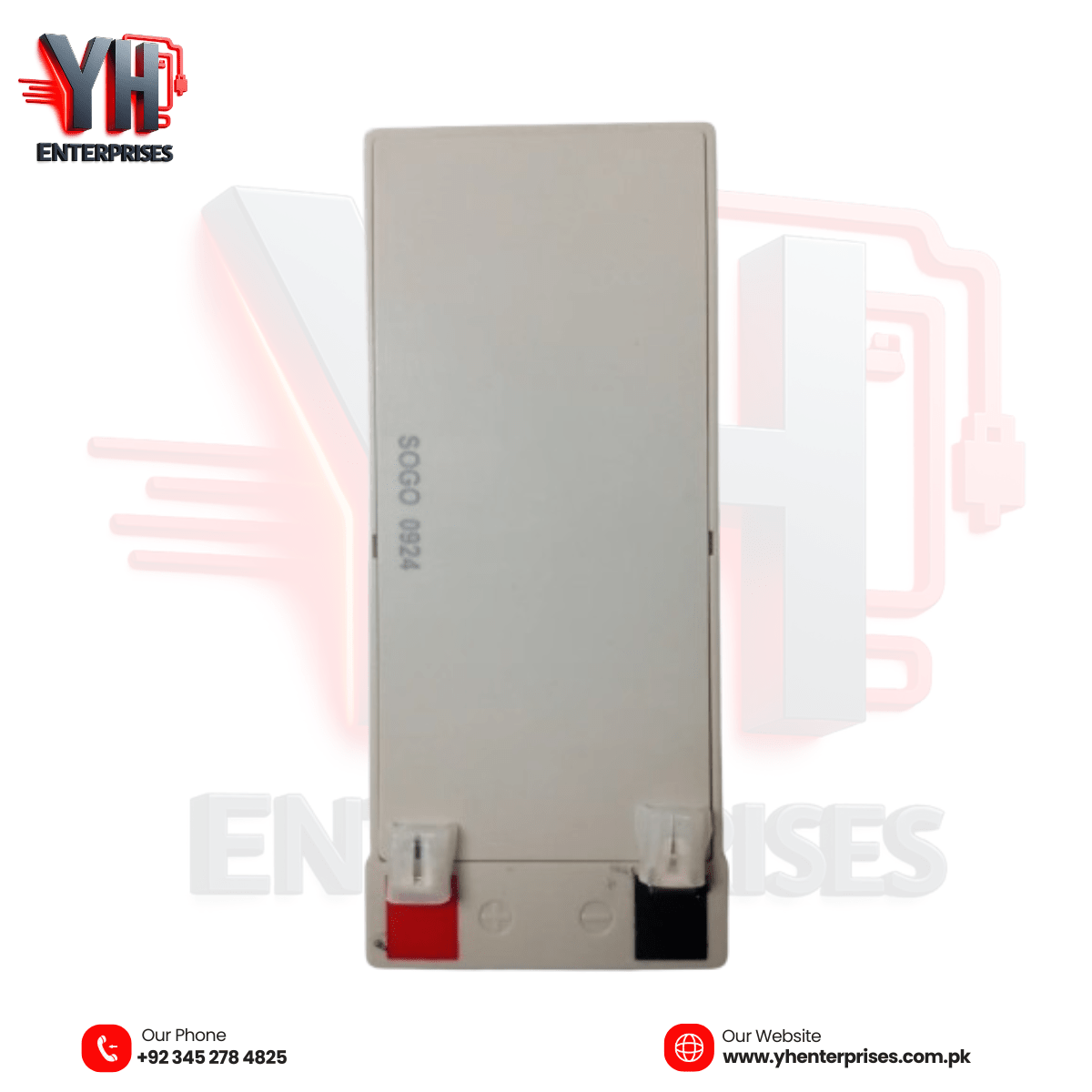 SOGO Rechargeable Dry Battery 12V 7.2Ah Reliable Power Backup for Everyday Essentials - yhenterprises