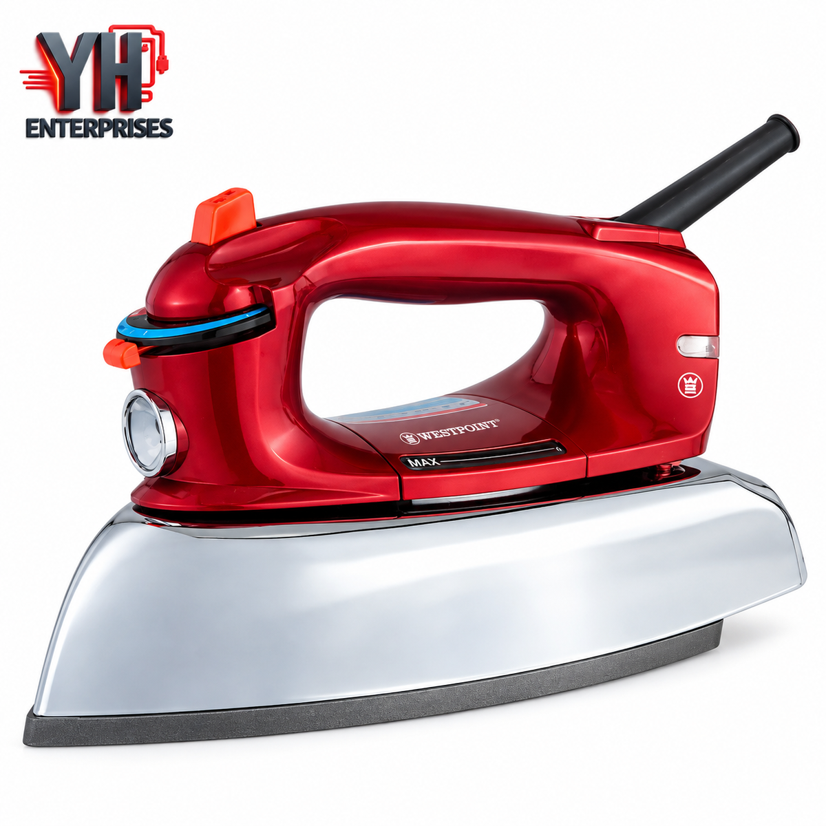 Westpoint WF-2065 Deluxe Steam Iron 2000W with Non-Stick Soleplate in Pakistan | YH Enterprises