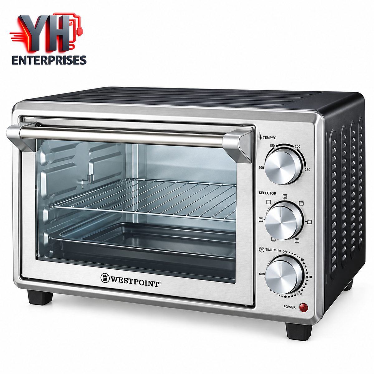 Westpoint WF-2310RK Professional Rotisserie Oven with Kebab Grill 1500W for Baking, Roasting & BBQ in Pakistan | YH Enterprises