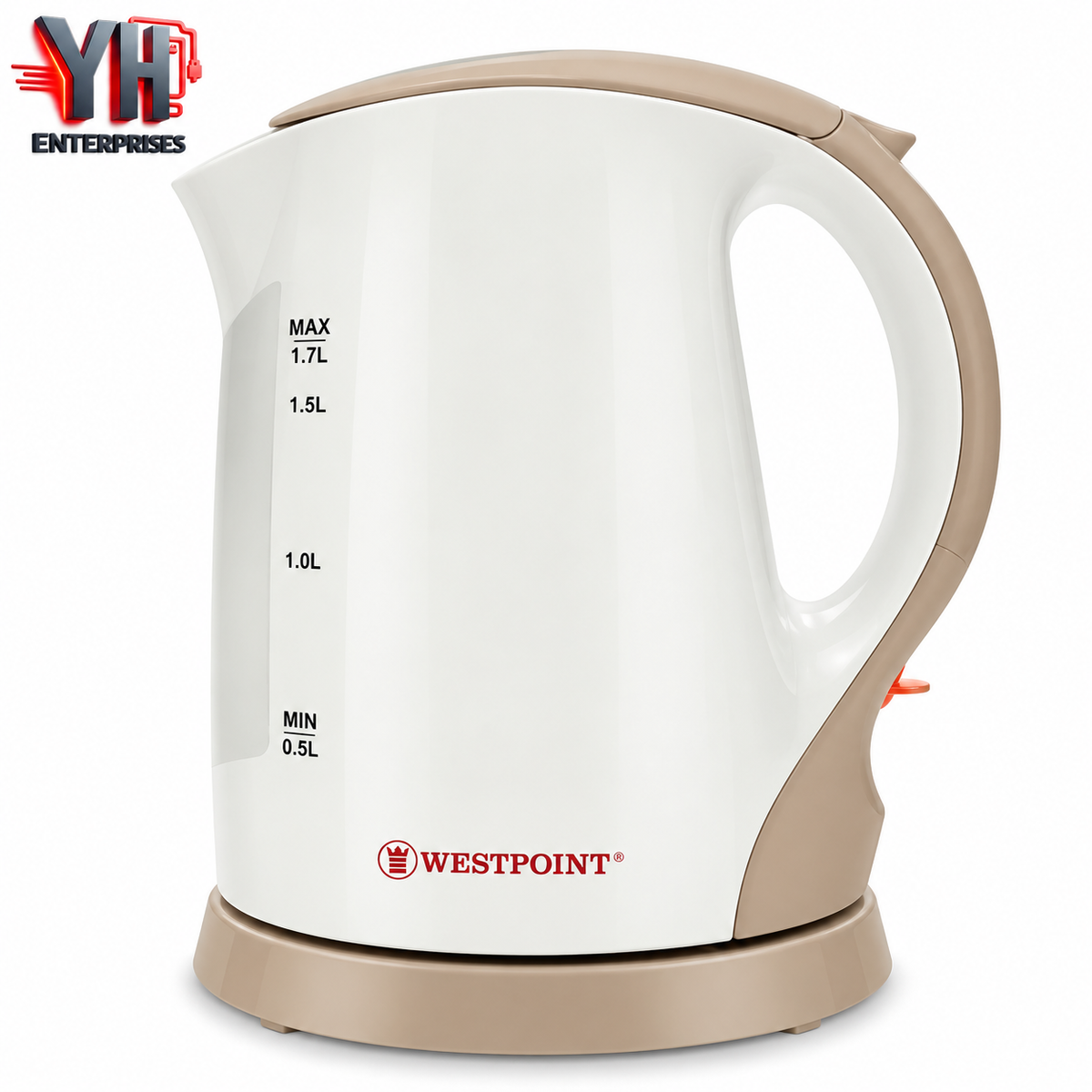 Westpoint WF-3118 Cordless Kettle 1.7L in Pakistan | YH Enterprises