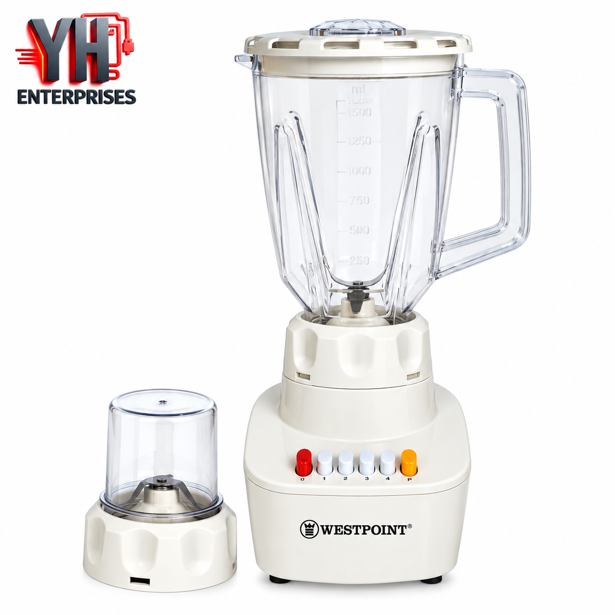Westpoint WF-3321 Deluxe Blender and Grinder 350W with Copper Motor in Pakistan | YH Enterprises