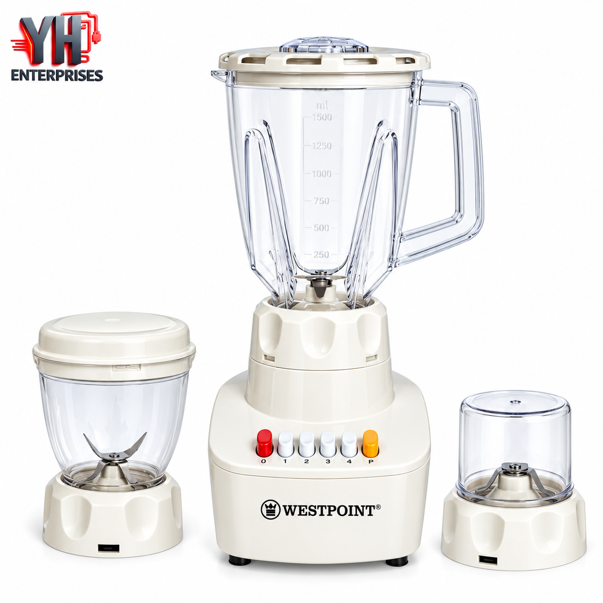 Westpoint WF-3331 Deluxe Blender and Grinder 350W with Copper Motor in Pakistan | YH Enterprises