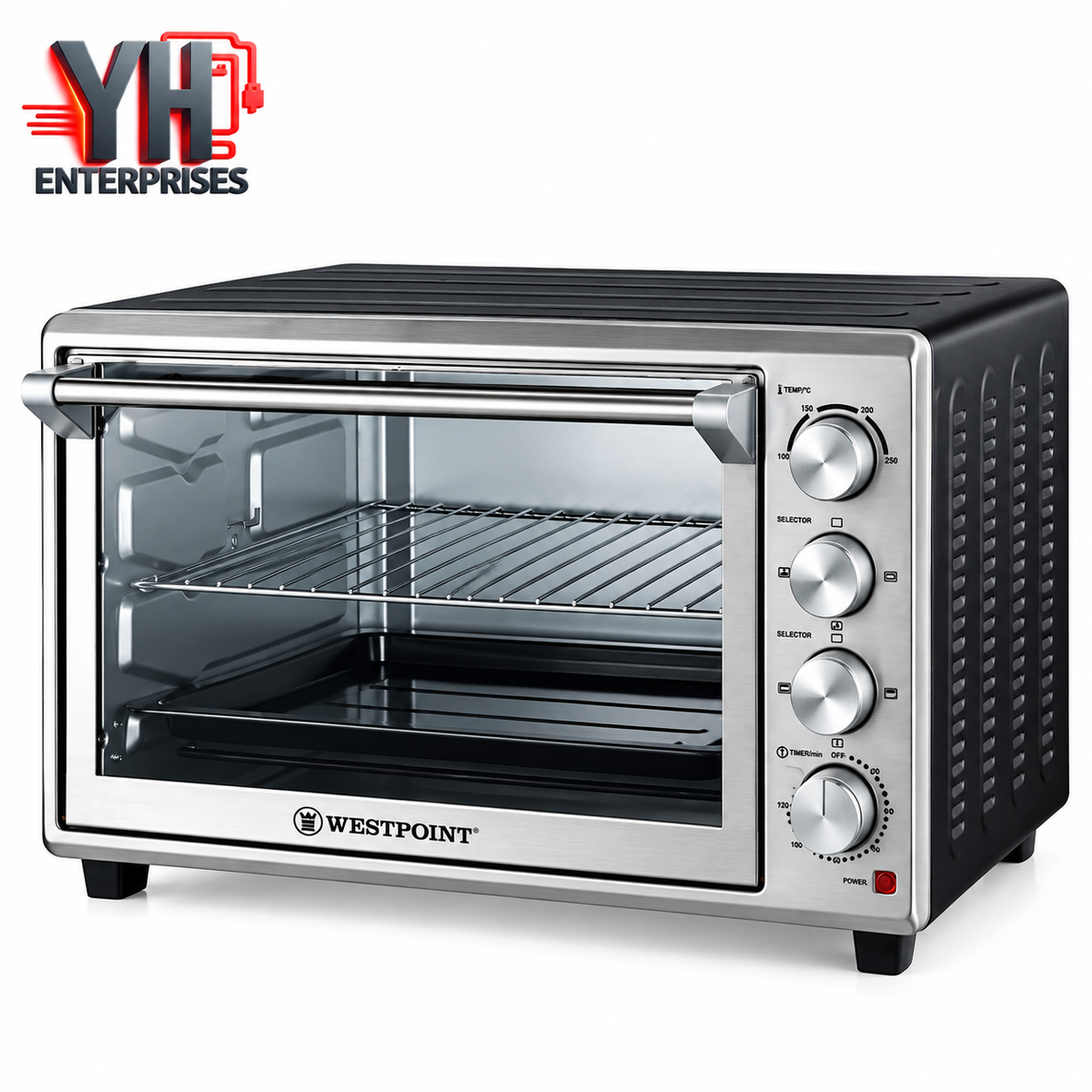Westpoint WF-4500RKC(K) Professional Convection Rotisserie Oven with Kebab Grill 1800W in Pakistan | YH Enterprises