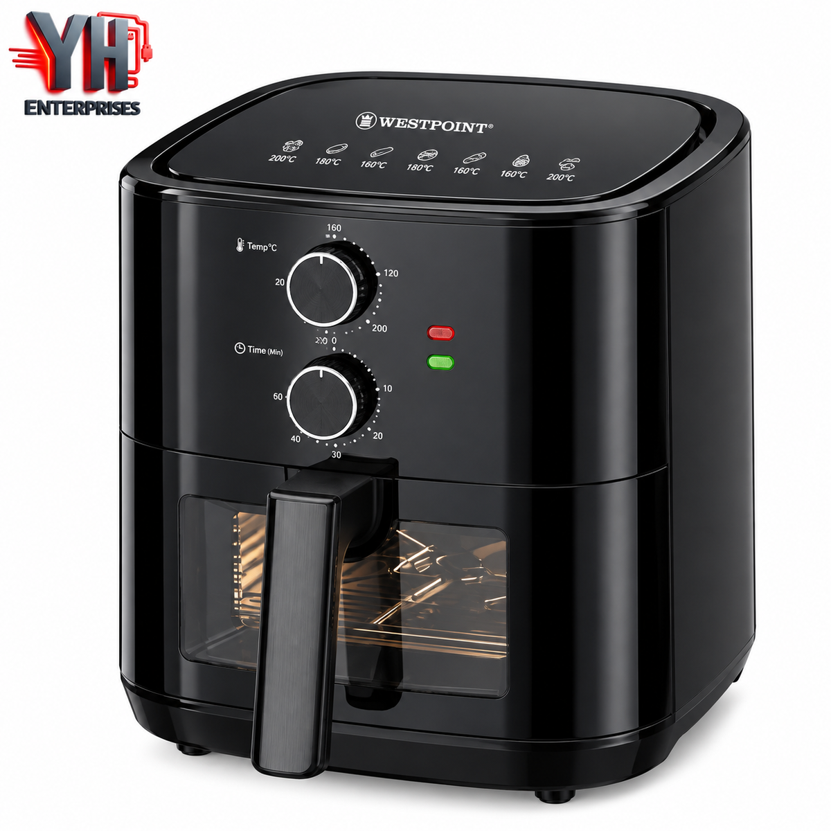 Westpoint WF-5256 Deluxe Air Fryer 6L in Pakistan | YH Enterprises