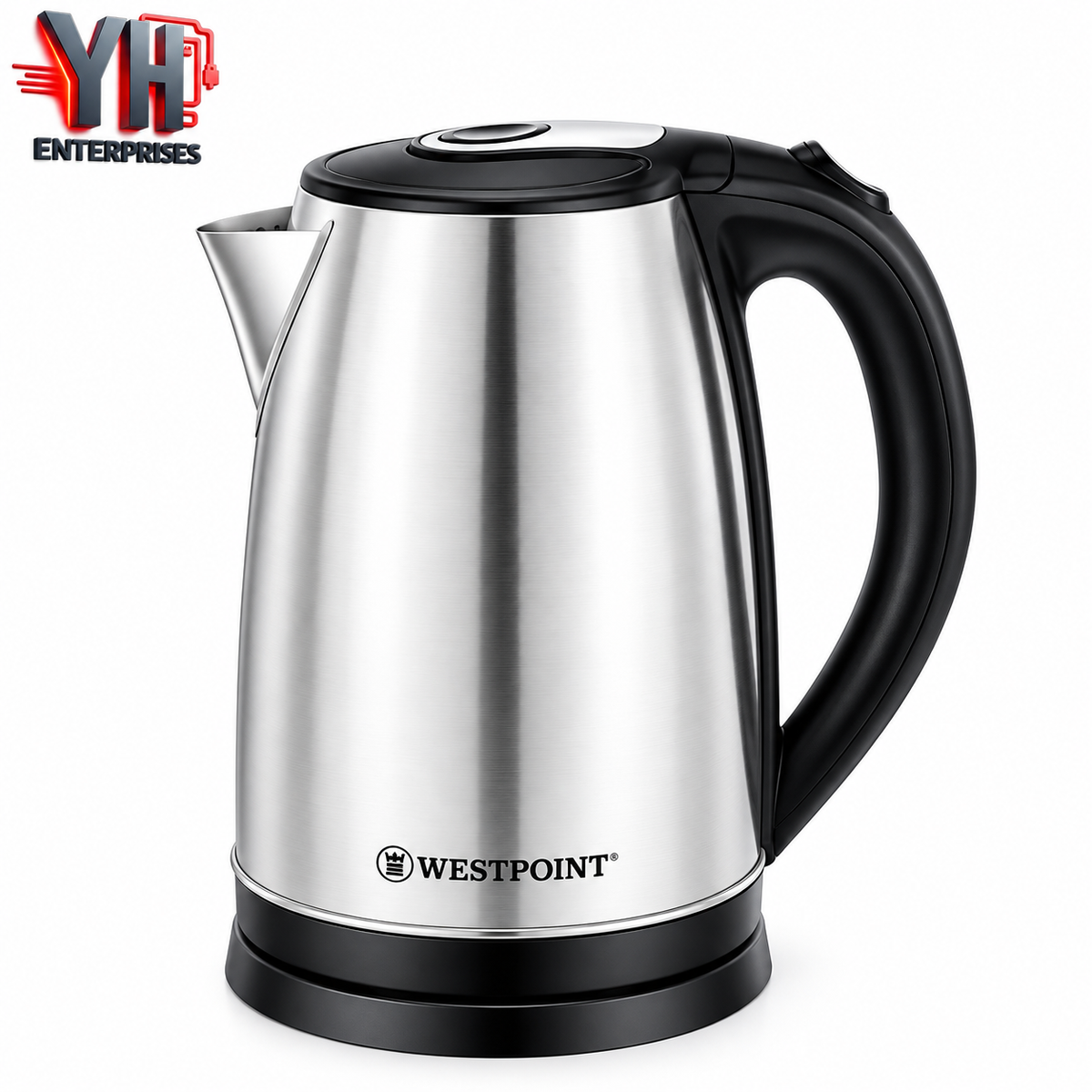 Westpoint WF-6172 Deluxe Cordless Kettle 1.8L in Pakistan | YH Enterprises