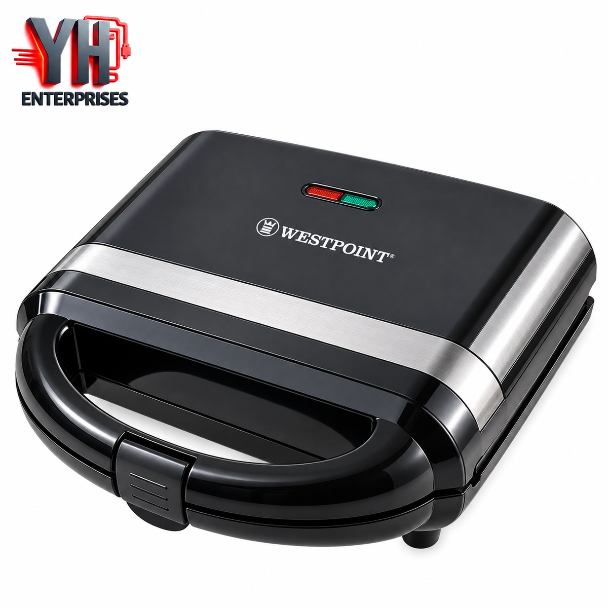 Westpoint WF-643 Sandwich Toaster 750W with Non-Stick Plate & Cool-Touch Handle in Pakistan | YH Enterprises