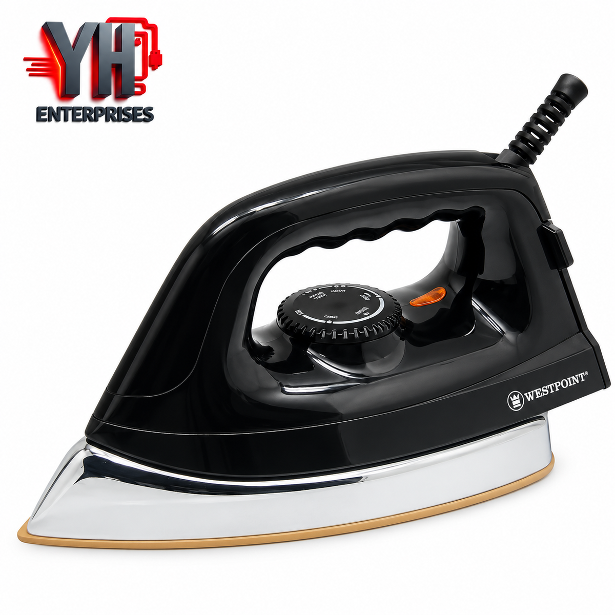 Westpoint WF-773 Deluxe Dry Iron with Non-Stick Gold Coating in Pakistan | YH Enterprises